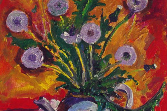 Букет одуванчиков. 2013. Холст, масло. 55х40 